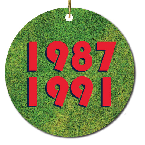1987 1991 Ornament