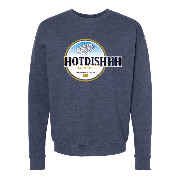 Hotdishhh North Dakota Crewneck Sweatshirt
