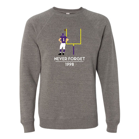 Never Forget 1998 North Dakota Crewneck Sweatshirt