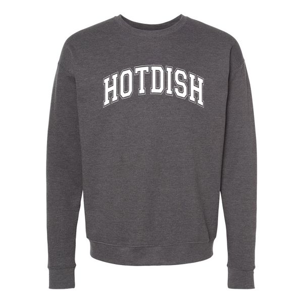 Varsity Hotdish North Dakota Crewneck Sweatshirt