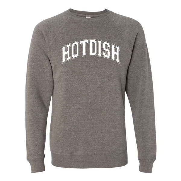 Varsity Hotdish North Dakota Crewneck Sweatshirt