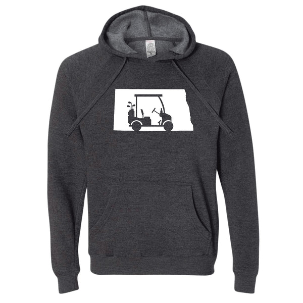 North Dakota Golf Cart Hoodie