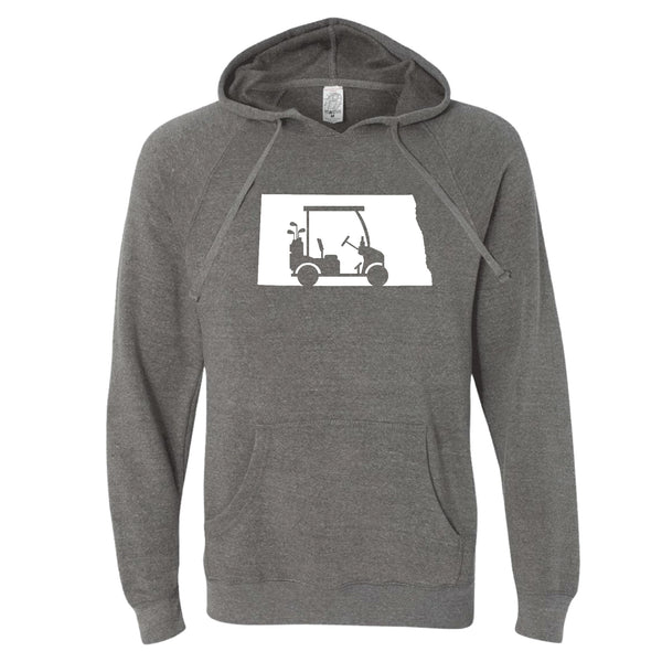 North Dakota Golf Cart Hoodie