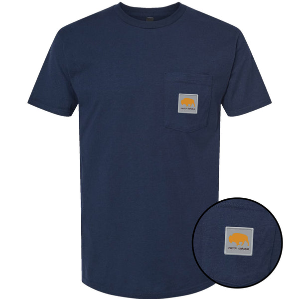Bison Workwear Patch North Dakota T-Shirt