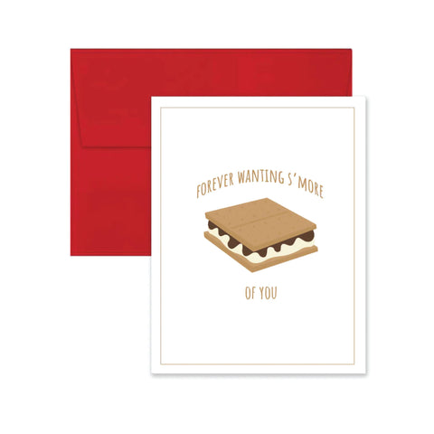S'Mores Valentine's Day Card