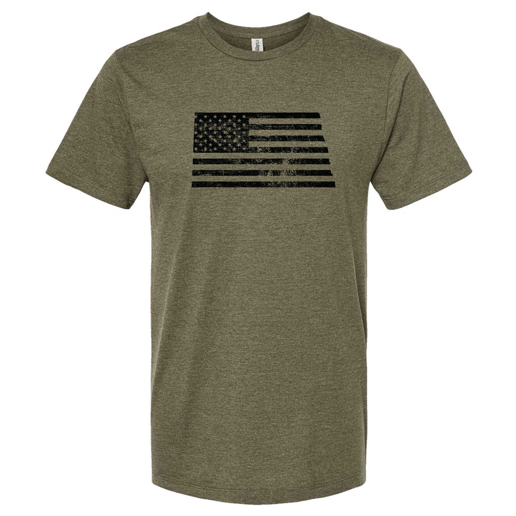 Stars & Stripes North Dakota T-Shirt