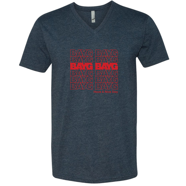 BAYG North Dakota V-Neck T-Shirt