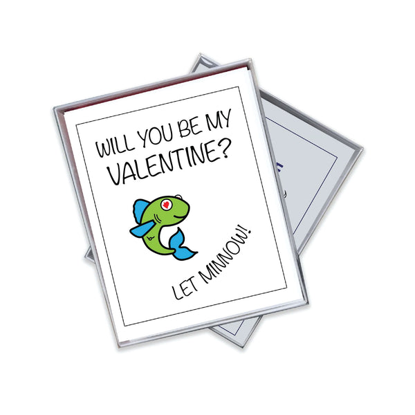 Minnow Valentine's Day Card