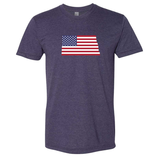 North Dakota USA Flag T-Shirt