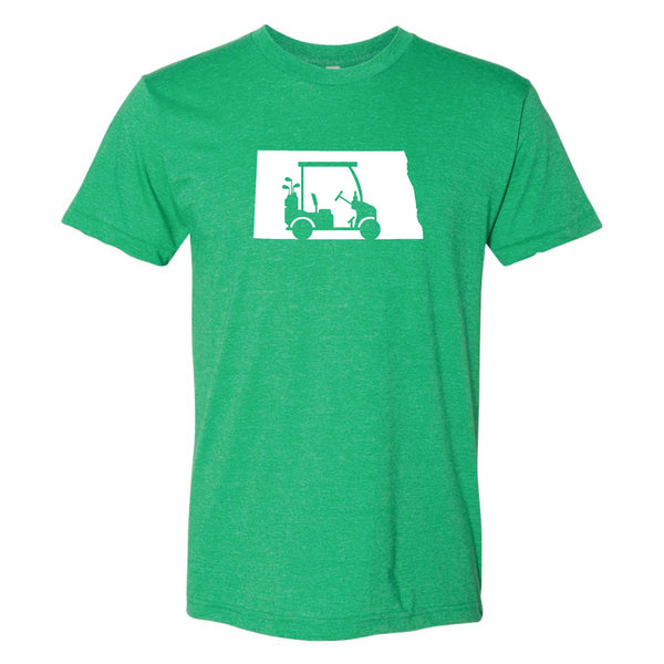 North Dakota Golf Cart T-Shirt