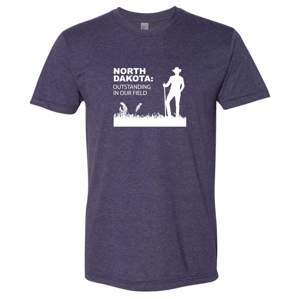 Outstanding in Our Field North Dakota T-Shirt