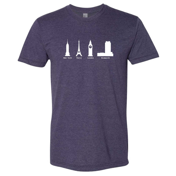Bismarck Skyscraper - North Dakota T-Shirt